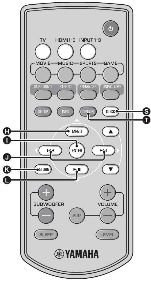 YAMAHA YR-S700B - Liaison avec ce système (mode de interlock) 6) - 1