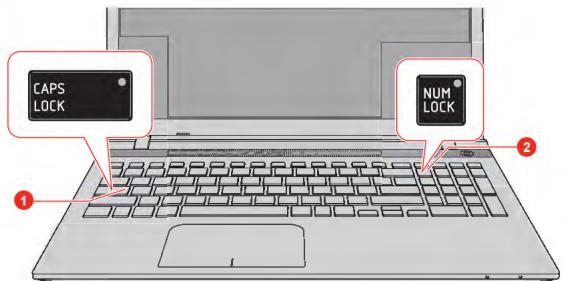 TOSHIBA LS5OT-C-100 - Voyants du clavier - 1