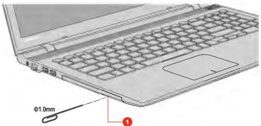 TOSHIBA LS5OT-C-100 - Retrait d'un disque lorsqu'le plateau ne s'ouvre pas - 1