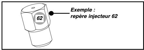 DE DIETRICH DTG1118X - - Repréage des injecteurs - 1