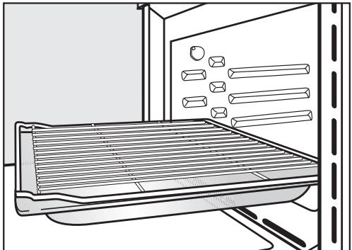 MIELE H6100BM - Grille avec butée de sécurité - 3