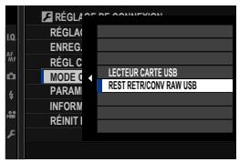 OATAPMX T50 - Création de copies JPEG à partir d'images RAW : FUJIFILM X RAW STUDIO - 1