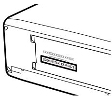 OATAPMX T50 - -Le nom (SSID) et le mot de passé de l'imprimante - 1
