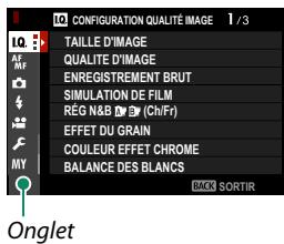 OATAPMX T50 - Utilisation des menus - 3