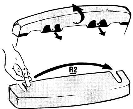 THOMSON AFC 38/DF BLANC - REVERSIBILITÉ DES PORTES - 2