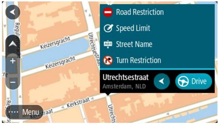 TOMTOM GO CAMPER MONDE - Créer un rapport de modification de carte - 4
