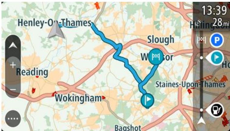 TOMTOM GO CAMPER MONDE - Naviguer à l'aide d'un parcours enregistré - 2