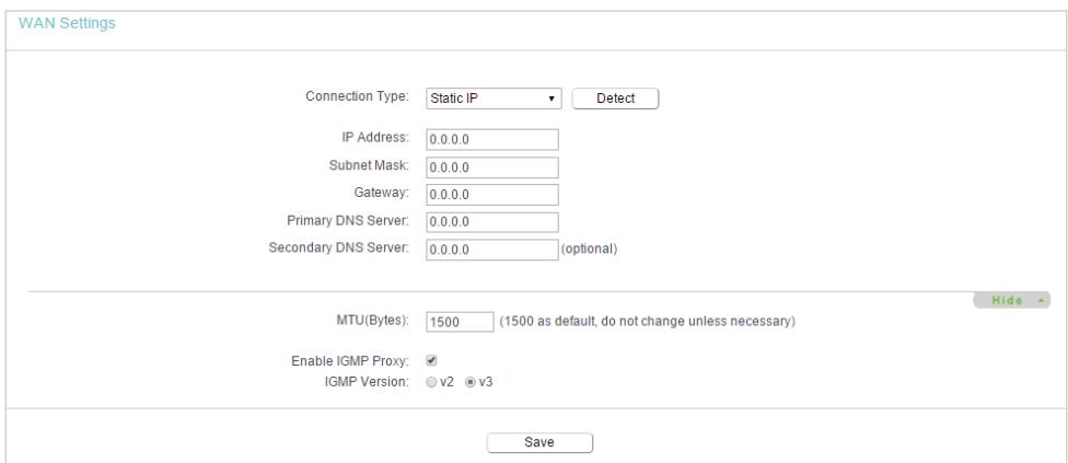TP-LINK ARCHER C50 - Static IP - 1