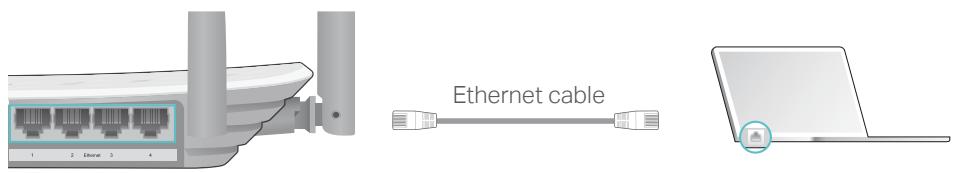 TP-LINK ARCHER C50 - Method 1: Wired - 1