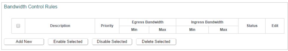 TP-LINK ARCHER C50 - Rule List - 1