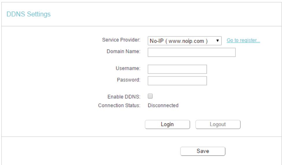 TP-LINK ARCHER C50 - No-ip DDNS - 1