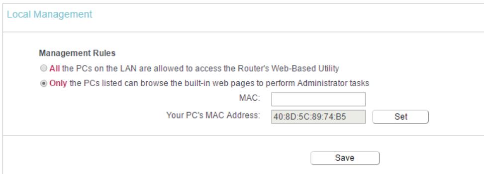 TP-LINK ARCHER C50 - Local Management - 1