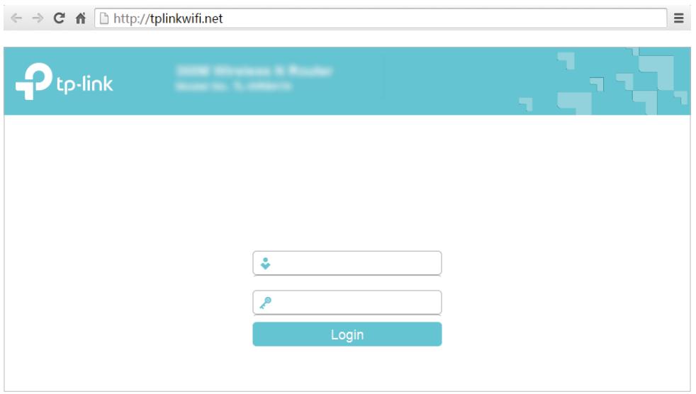 TP-LINK ARCHER C50 - Log In - 1