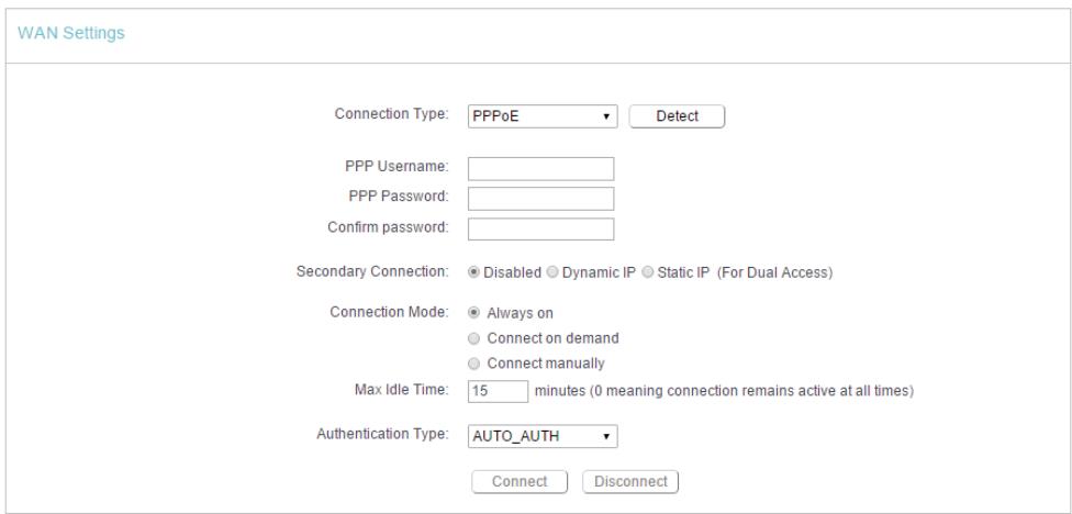 TP-LINK ARCHER C50 - PPPoE - 1