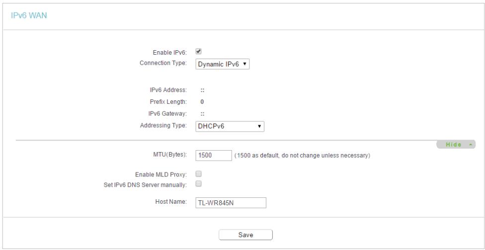 TP-LINK ARCHER C50 - Dynamic IPv6 - 1