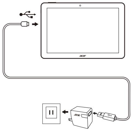ACER A3-A20-K49X - Adaptateur à fiches amovibles - 3