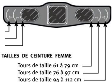 SLENDERTONE CEINTURE ABS HOMME - TAILLES DE CEINTURE HOMME - 1