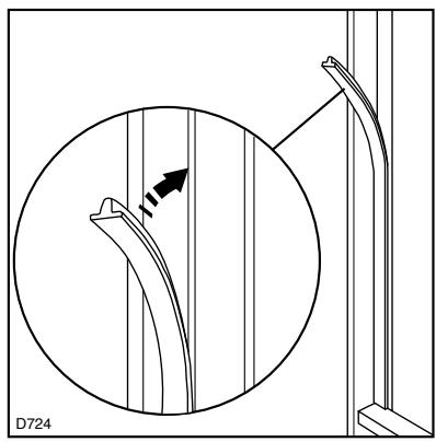 BRANDT SB 3050 - Dimensions de la niche - 6