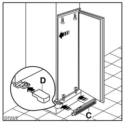 BRANDT SB 3050 - Dimensions de la niche - 5