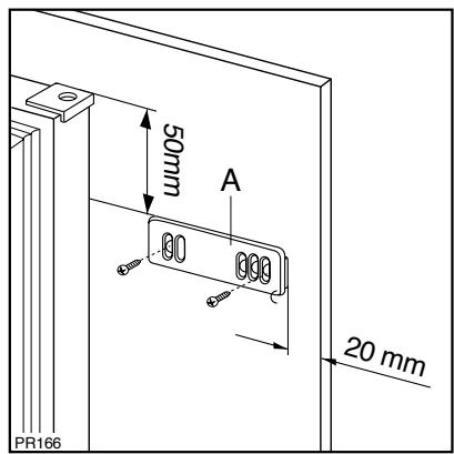 BRANDT SB 3050 - Dimensions de la niche - 9