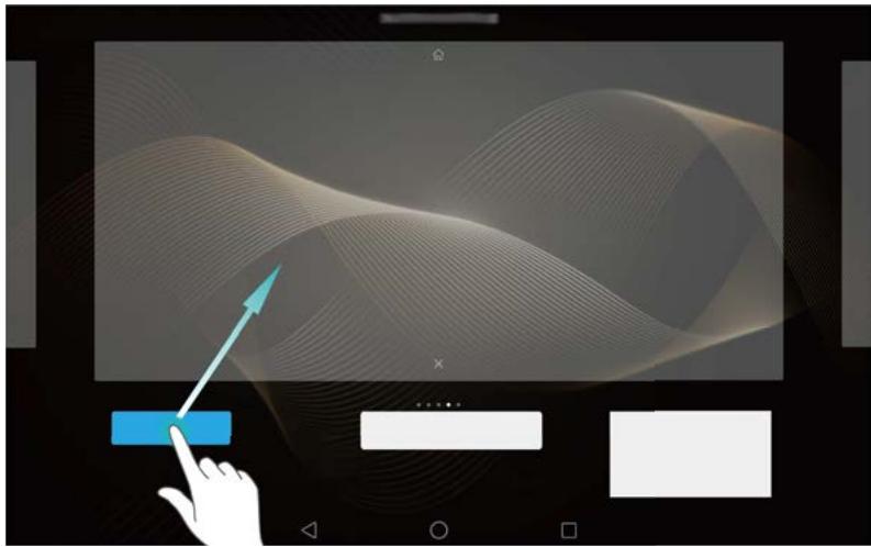 HUAWEI M2 10 PREMIUM LTE+ 64 - Ajouter des widgets à l'écran d'accueil - 1