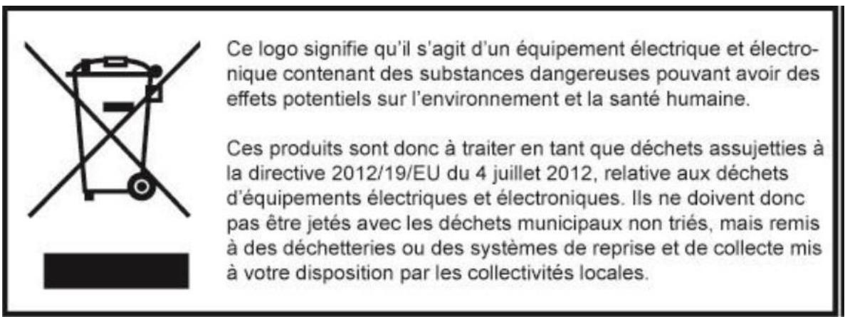 DARTY VEGA250 - - Consigne de mise au rebut de l'appareil - 1
