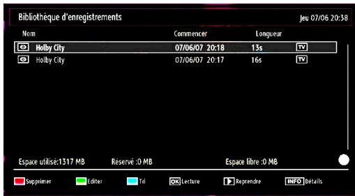 WINDSOR WD19LCD12 - Regarder les programmes enregistrés - 1