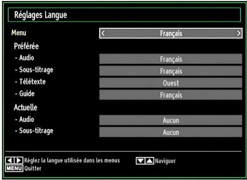 WINDSOR WD19LCD12 - Configuration des préférences linguistiques - 1