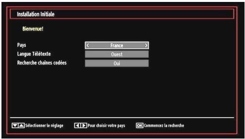 WINDSOR WD19LCD12 - Première installation - 2