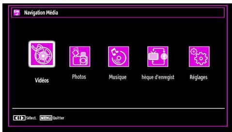 WINDSOR WD19LCD12 - Lecture de medias via navigateur média - 1