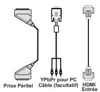 WINDSOR WD19LCD12 - Connexion du téléviseur à un lecteur de DVD - 1