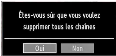 WINDSOR WD19LCD12 - Effacer la liste des chaînes (*) - 1