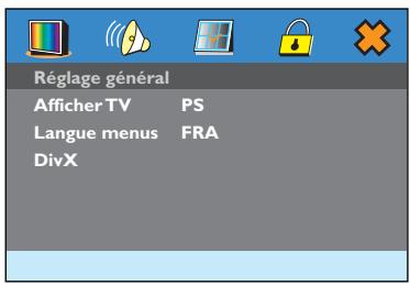 THOMSON DTH 616 - Réglage général - 1