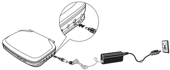 THOMSON DTH 616 - Charger la batterie - 1