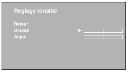 THOMSON 32 WS 95 EF ARGENT1535102 - Réglage tonalité - 1