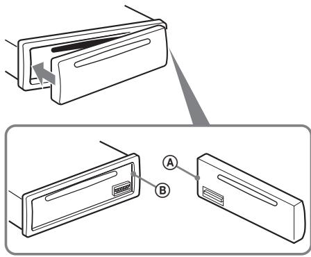 SONY CDX S22 - Installation de la façade - 1