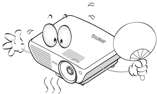 BENQ W703D - Consignes de sécurité (suite) - 1