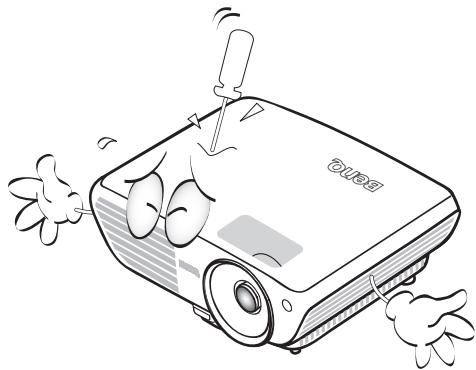 BENQ W703D - Consignes de sécurité (suite) - 5