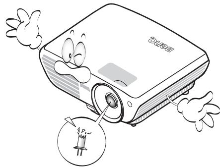 BENQ W703D - Consignes de sécurité (suite) - 2
