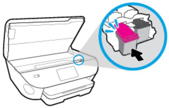 HP ENVY PHOTO 7830 - Pour remplacer les cartouches - 4