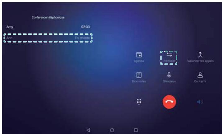 HUAWEI T3 10 16GBLTEGREY - Basculer entre deux appeals - 1