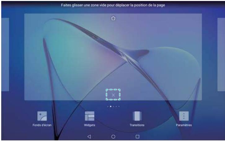 HUAWEI T3 10 16GBLTEGREY - Supprimer des écrans d'accueil - 1