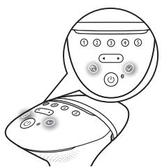 PHILIPS Bri945 - Selecting the light intensity - 1