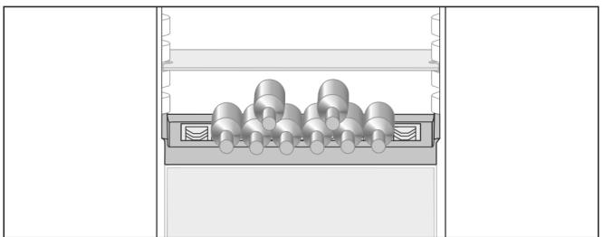 LIEBHERR CBNSDC5753-20 - Utiliser le balconnet à bouteilles. - 1