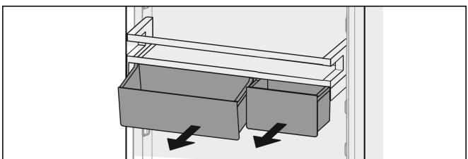 LIEBHERR CBNSDC5753-20 - Déplacer/sorting le balconnet de porte - 2