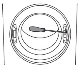DARTY ASKOTDC1772C - Inversion du sens d'ouverture du hublot - 8