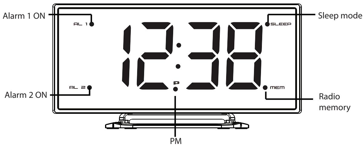 JVC RA-F324B - Indicator Lights - 1