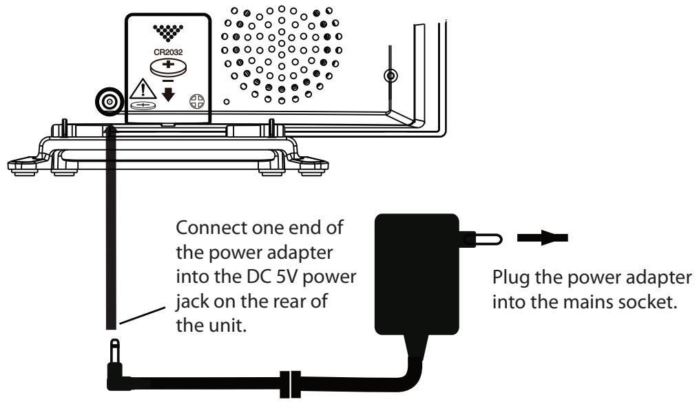JVC RA-F324B - CONNECTING TO POWER - 1