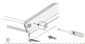 PROLINE TR1201WH - De rubberen steundop installeren - 2