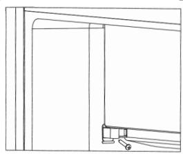 PROLINE TR1201WH - Reversing the freezer compartment door - 6